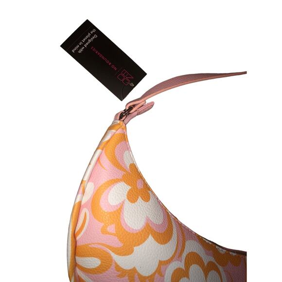 NWT No Boundaries Contemporary Half Moon - Multicolor (Orange, Pink and Cream) - Picture 3 of 5